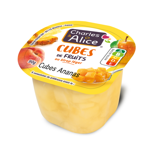 Cubes d'Ananas